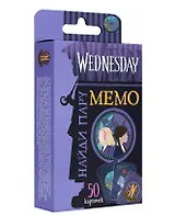 Уэнсдей Настольная игра Мемо