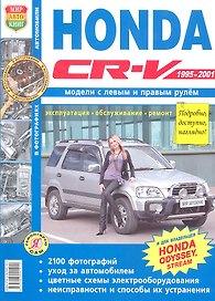 Автомобили Honda CR-V Х1995-2001). Эксплуатация, обслуживание, ремонт. Иллюстрированное практическое пособие.