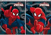Блокнот 40л 75*110 кл. "Spider-man" спираль, полн.УФлак, ассорти, Disney