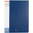 Папка 30ф А4 "Diamond Original" пластик, карман на корешке, синий, Erich Krause - 0