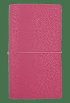 Записная книжка, InFolio/Инфолио, 12х21см, 128стр., Palette суперобложка с резинкой, малиновый