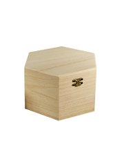 Шкатулка для росписи, Матрешка многоугольные (АМ0109-2) (11005804-2) (ср14х14х9,5) (дерево)