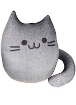 Игрушка-антистресс Котик 8 серый (27х23) (ПТ- 4800402723)