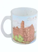 Кружка Волгоград (цветная, стекло) (300мл)