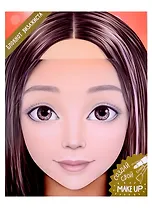 Блокнот для раскрашивания. Я визажист. Милана