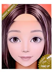 Блокнот для раскрашивания. Я визажист. Милана