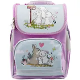 Ранец "BASIC Cute bunny" жесткокаркасный, 1отд.