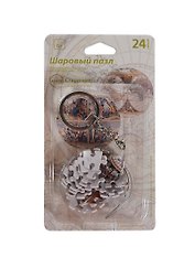 Шаровый Пазл Брелок Старинная карта мира (A2478_1.57)