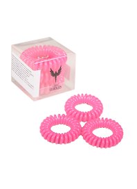 Резинка-браслет для волос Hair Bobbles розовая (3 шт.) (913587)