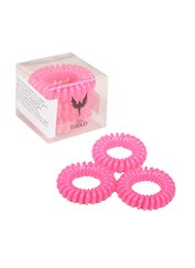 Резинка-браслет для волос Hair Bobbles розовая (3 шт.) (913587)