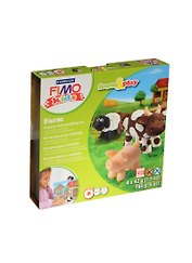 FIMO kids form&play Детский набор Ферма (8034 01 LZ) (8+) (упаковка) (Эксмо)