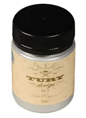 Краска акриловая TURY Design Di-7 Серебро (29-2) (60г) (банка) (TURY Valo)
