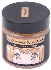 Сахарный скраб ваниль-корица, Аниме Сёдзё, 150 мл
