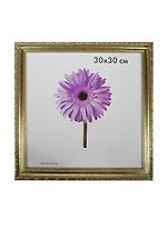 Рамка пластик 30*30 "Dorothy" серебряная, 100 рамок