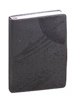 Ежедневник недатированный "Наппа", А5, 160 листов, серебряный