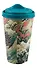 Стакан с крышкой Япония Журавль на волнах (пластик) (550 мл) (СП1-2024) - 2