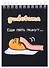 Блокнот А6 60л кл. "Gudetama" гребень - 0