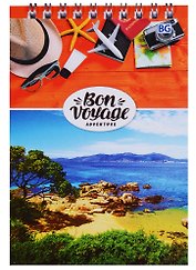 Блокнот А6 40 листов клетка "Boy Voyage"