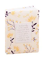 Ежедневник недат. А6+ 96л 120*170 Romantic оранжевый, иск.кожа, обл.поролон, нашивка с тиснением, ляссе