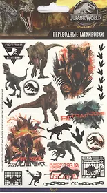 Наклейки-тату переводные "Парк Юрского периода"