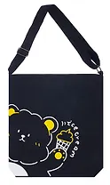 Сумка-шоппер на молнии Kawaii Мишка Ice Cream (текстиль) (40х33) (12-11525-B001)