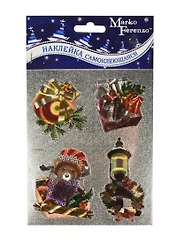 Наклейка на стекло Узоры (37306) (упаковка)