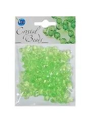 Набор бусин Кристальная игра Бабочки оливковые (CRP100) (упаковка)