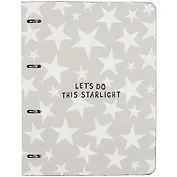 Тетрадь на кольцах в клетку InFolio, Starlight, А4, 120 листов