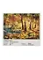 Набор для творчества ТМ Белоснежка Живопись на холсте Утро в лесу 30*40см (34цвета) 066-AS - 0
