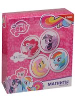 Мп-002 Магниты из гипса Hasbro My Little Pony Пони из Эквестрии (8 магнитов) (LORI) (набор для творч.) (5+) (коробка) (My Little Pony)