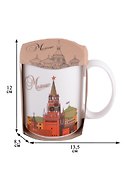 Кружка Москва ХВБ-Спасская башня 500мл фарфор цв.рисунок (060-50-19-21-CL) - 1