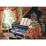 Пазл 2000 С-200436 Рояль (92х68см) (коробка)