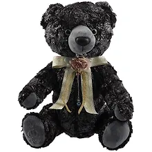 Игрушка мягкая Budi Basa, Медведь БернАрт-серебряный (металлик) (В1) BAs-90