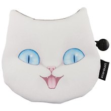 Кошелек на молнии Кошка (ПВХ) (13х12)