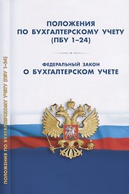 Положения по бухгалтерскому учету (ПБУ 1-24). ФЗ О бухгалтерском учете.