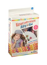 Happy Loom. Браслетики дружбы. Набор в коробке: нити-мулине, бисер, станок. арт. 01516