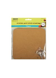 Основа для скрап-альбома Квадрат 15*15см