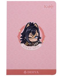 Блоки для записей, 4 штуки "Chibi Expression Dehya" диспенсер-книжка