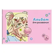 Альбом для рисования Феникс+, "Манга", А4, 12 листов