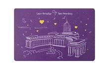 Открытка 10*15 линии Казанский собор О/013/010