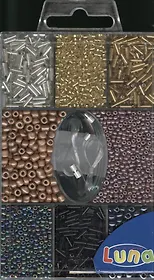 Набор бисера Золотой (0620218) (75 гр) (3+) (упаковка)