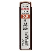 Грифели 0,5мм 12шт "Rotring Tikky" В, Rotring