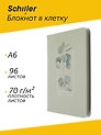 Записная книжка А6+ 96л кл. "Flowers" обложка PU, ассорти