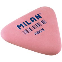 Ластик/Стирательная резинка Milan/Милан 4865, треугольный, синтетический каучук, 36*33*6мм