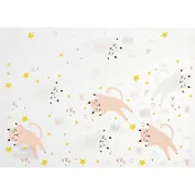 Папка-конверт А4 на кнопке "Котята"