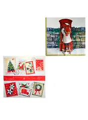 Набор салфеток для декупажа Новый год 7 (НСД2108) (2шт) (упаковка)