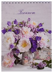 Блокнот А5 "Цветы", 60 листов, клетка