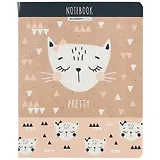 Тетрадь в клетку Academy Style, "Коты", 48 листов, в ассортименте