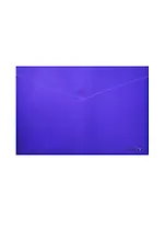 Папка-конверт А4 с кнопкой, диагональ, ассорти, Office Point