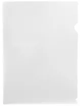 Папка-уголок прозрачная , А4